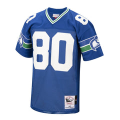 Steve Largent Seattle Seahawks 1985 Authentic Throwback Retired Player Jersey - Royal - Mitchell & Ness