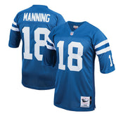 Peyton Manning Indianapolis Colts 1998 Authentic Throwback Retired Player Jersey - Royal - Mitchell & Ness