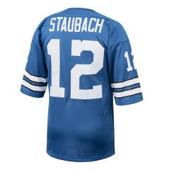 Roger Staubach Dallas Cowboys 1971 Authentic Throwback Retired Player Jersey - Royal - Mitchell & Ness