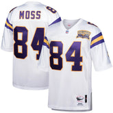 Randy Moss Minnesota Vikings 2000 Authentic Throwback Retired Player Jersey - White - Mitchell & Ness
