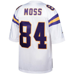 Randy Moss Minnesota Vikings 2000 Authentic Throwback Retired Player Jersey - White - Mitchell & Ness