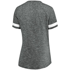Fanatics Brooklyn Nets Women's Showtime Winning With Pride Notch Neck T-Shirt Gray/White
