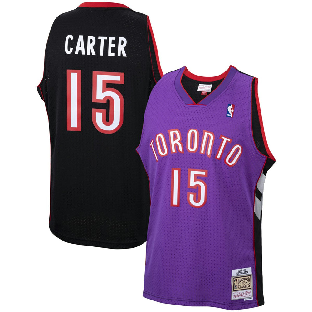 Mitchell & Ness Vince Carter Toronto Raptors 1999/00 Hardwood Classics Swingman Jersey Purple