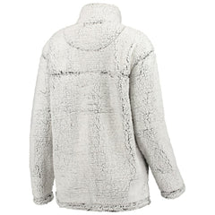 Baltimore Ravens G-III 4Her by Carl Banks Women's Sherpa Quarter-Zip Pullover Jacket - Gray - NFL