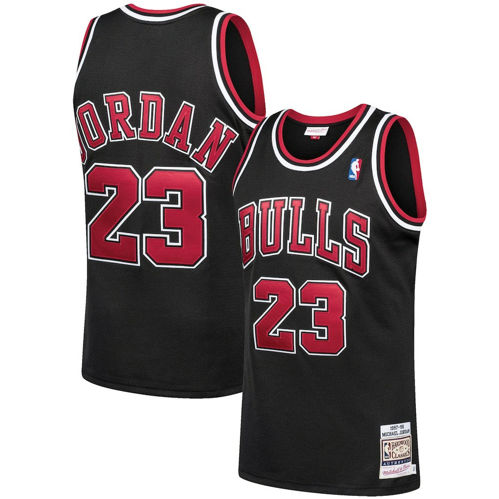 Mitchell & Ness Michael Jordan Chicago Bulls 1997/98 Hardwood Classics Authentic Jersey Black