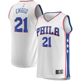 Fanatics Joel Embiid Philadelphia 76ers Replica Jersey Association Edition White
