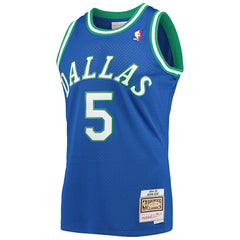 Mitchell & Ness Jason Kidd Dallas Mavericks 1994/95 Hardwood Classics Swingman Jersey Blue