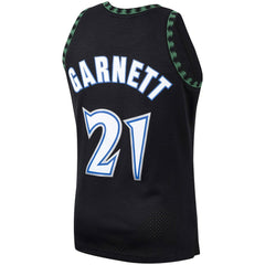 Mitchell & Ness Kevin Garnett Minnesota Timberwolves Hardwood Classics Swingman Jersey Black