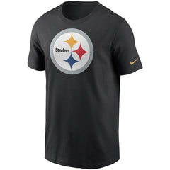 Pittsburgh Steelers Primetime Logo Essential T-Shirt - Black - Nike