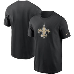 New Orleans Saints Primetime Logo Essential T-Shirt - Black - Nike