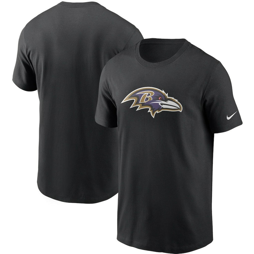Baltimore Ravens Primetime Logo Essential T-Shirt - Black - Nike
