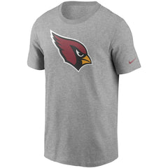 Arizona Cardinals Primetime Logo Essential T-Shirt - Heather Gray - Nike