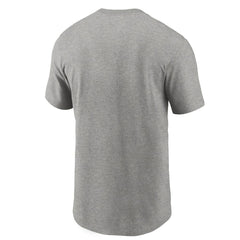 Las Vegas Raiders Primetime Logo Essential T-Shirt - Heather Gray - Nike