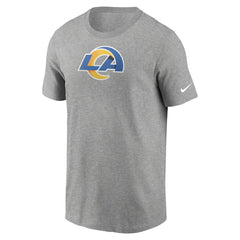 Los Angeles Rams Primetime Logo Essential T-Shirt - Heather Gray - Nike