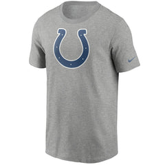 Indianapolis Colts Primetime Logo Essential T-Shirt - Heather Gray - Nike