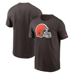 Cleveland Browns Primetime Logo Essential T-Shirt - Brown - Nike