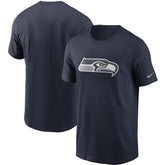 Seattle Seahawks Primetime Logo Essential T-Shirt - College Navy - Nike