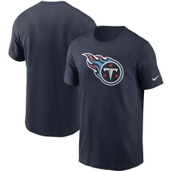 Tennessee Titans Primetime Logo Essential T-Shirt - Navy - Nike