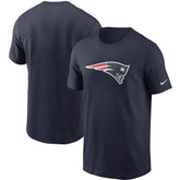 New England Patriots Primetime Logo Essential T-Shirt - Navy - Nike