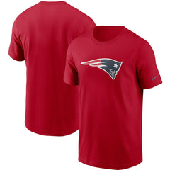 New England Patriots Primetime Logo Essential T-Shirt - Red - Nike