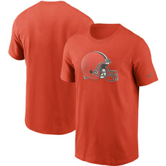 Cleveland Browns Primetime Logo Essential T-Shirt - Orange - Nike