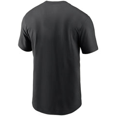 New Orleans Saints Team Wordmark T-Shirt - Black - Nike