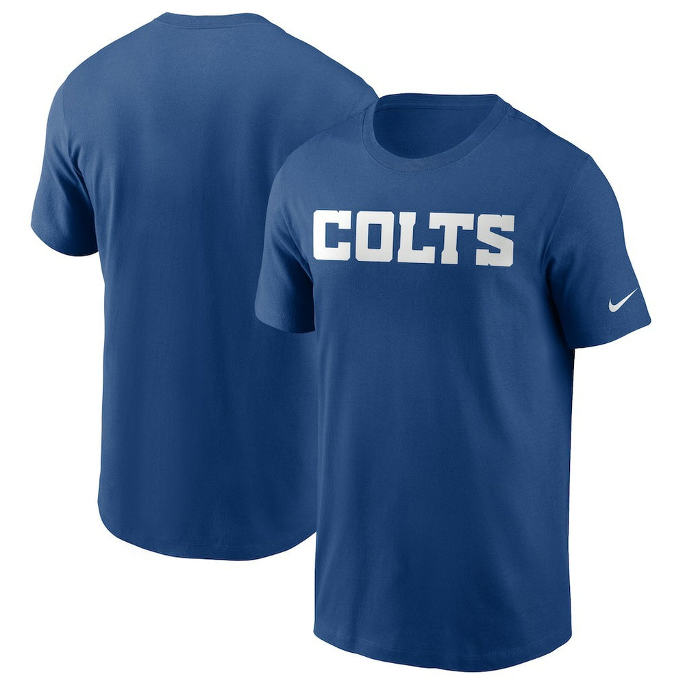 Indianapolis Colts Team Wordmark T-Shirt - Royal - Nike