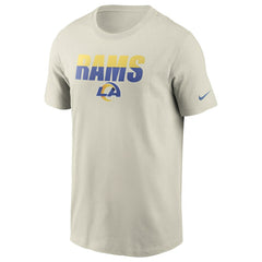 Los Angeles Rams Split T-Shirt - Bone - Nike