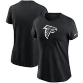 Atlanta Falcons Women's Logo Essential T-Shirt - Black - Nike