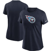 Tennessee Titans Women's Logo Essential T-Shirt - Navy - Nike