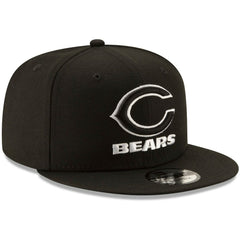 Chicago Bears New Era B-Dub 9FIFTY Adjustable Snapback Hat - Black - NFL