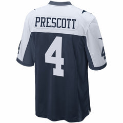 Dak Prescott Dallas Cowboys Alternate Game Team Jersey - Navy - Nike