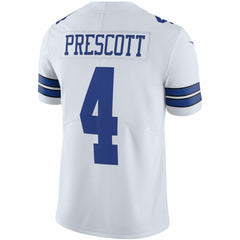 Dak Prescott Dallas Cowboys Vapor Limited Player Jersey - White - Nike