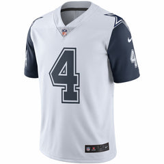 Dak Prescott Dallas Cowboys Color Rush Vapor Limited Jersey - White - Nike