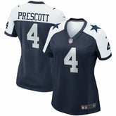 Dak Prescott Dallas Cowboys Women's Alternate Game Team Jersey - Navy - Nike