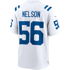 Quenton Nelson Indianapolis Colts Game Player Jersey - White - Nike
