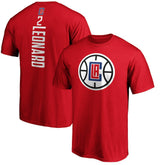 Fanatics Kawhi Leonard LA Clippers Team Playmaker Name & Number T-Shirt Red