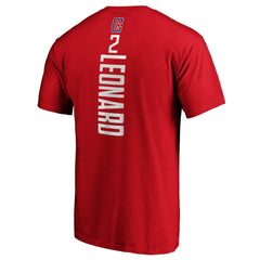 Fanatics Kawhi Leonard LA Clippers Team Playmaker Name & Number T-Shirt Red