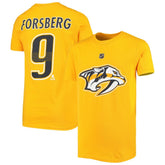 Filip Forsberg Nashville Predators Youth Player Name & Number T-Shirt - Gold | NHL sale
