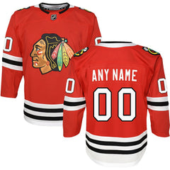 Chicago Blackhawks Youth Premier Custom Jersey - Red | NHL sale