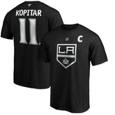 Anze Kopitar Los Angeles Kings Fanatics Authentic Stack Player Name & Number T-Shirt - Black | Fanatics Clearance