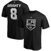 Drew Doughty Los Angeles Kings Fanatics Authentic Stack Name & Number Team T-Shirt - Black | Fanatics near me