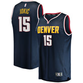 Fanatics Nikola Jokic Denver Nuggets Fast Break Player Jersey Icon Editi- Navy