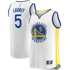 Fanatics Kevon Looney Golden State Warriors Fast Break Player Replica Jersey Association Editi- White