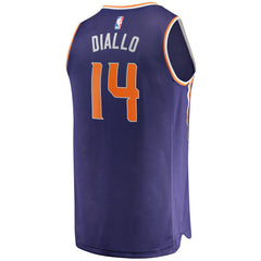 Fanatics Cheick Diallo Phoenix Suns Youth Fast Break Replica Player Jersey Icon Edition Purple