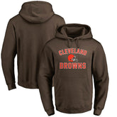 Cleveland Browns Victory Arch Team Fitted Pullover Hoodie - Brown - Fanatics