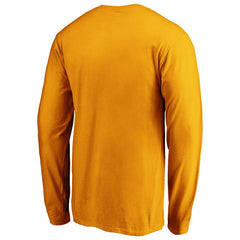 Pittsburgh Steelers Primary Logo Long Sleeve T-Shirt - Gold - Fanatics