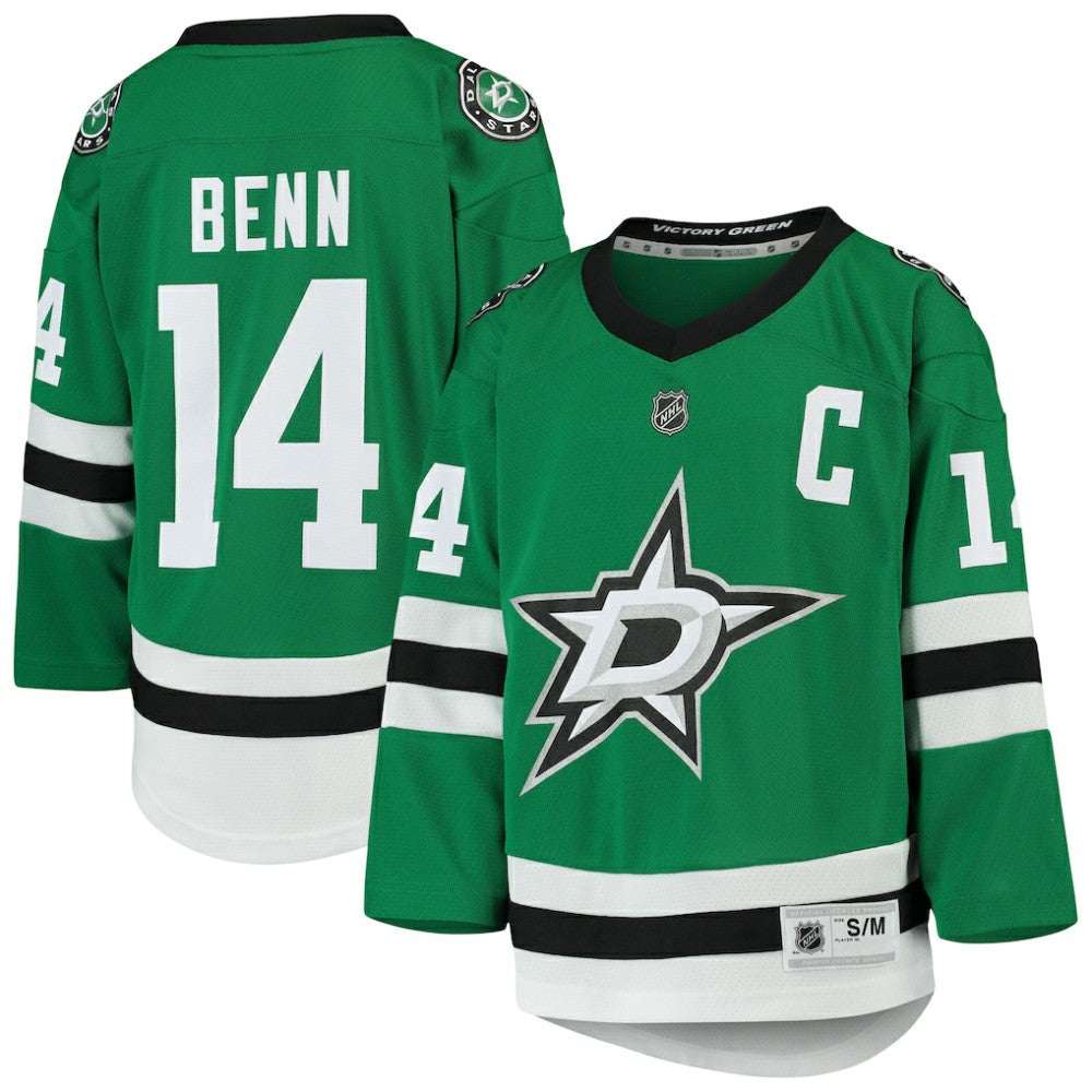 Jamie Benn Dallas Stars Youth Home Replica Player Jersey - Kelly Green | NHL on sale