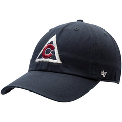 Colorado Avalanche '47 Clean Up Alternate Logo Adjustable Hat - Navy | 47 brand on sale