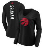 Fanatics Pascal Siakam Toronto Raptors Women's Playmaker Name & Number Long Sleeve T-Shirt Black